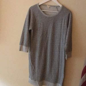 Jcrew sweatshirt dress m